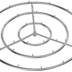 FIREPIT-QUEMADOR CIRCULAR TIPO CHORRO INOX 36"-ENCENDIDO MANUAL